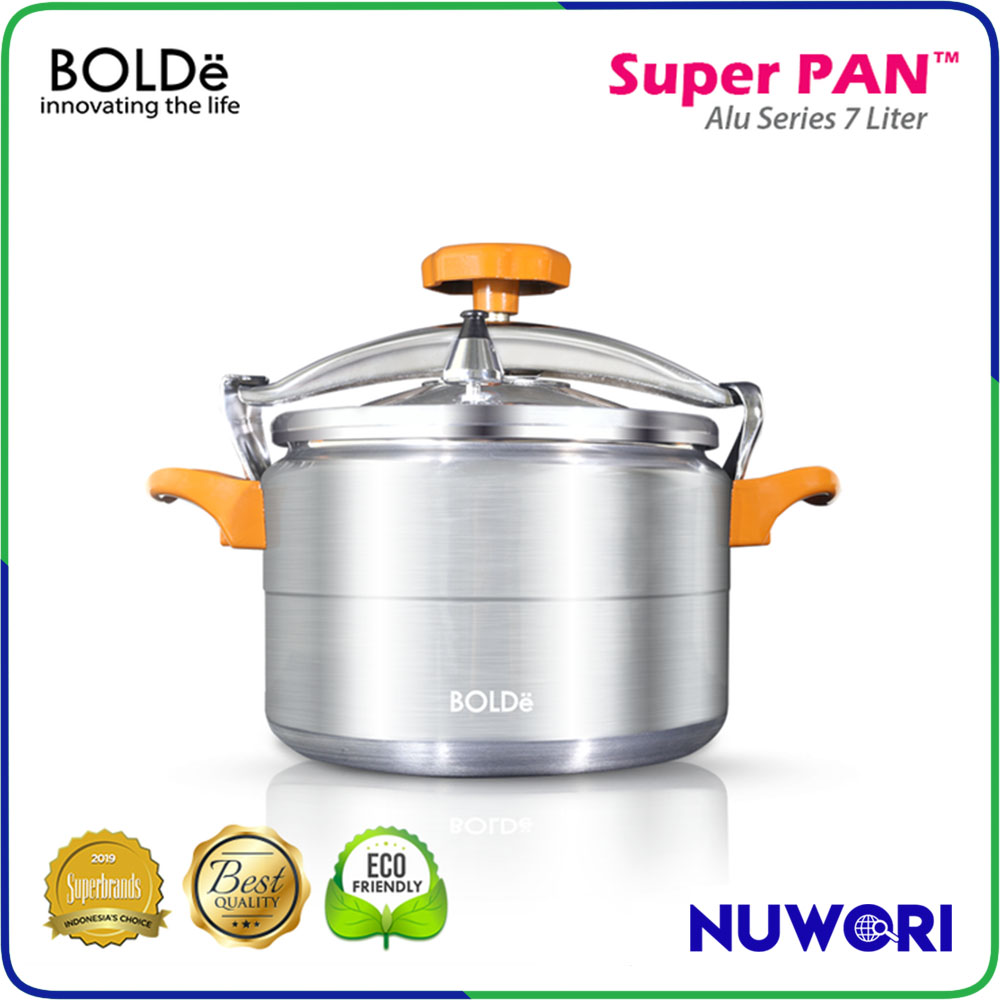 Panci Presto 7 Liter BOLDe Super PAN ALU Series