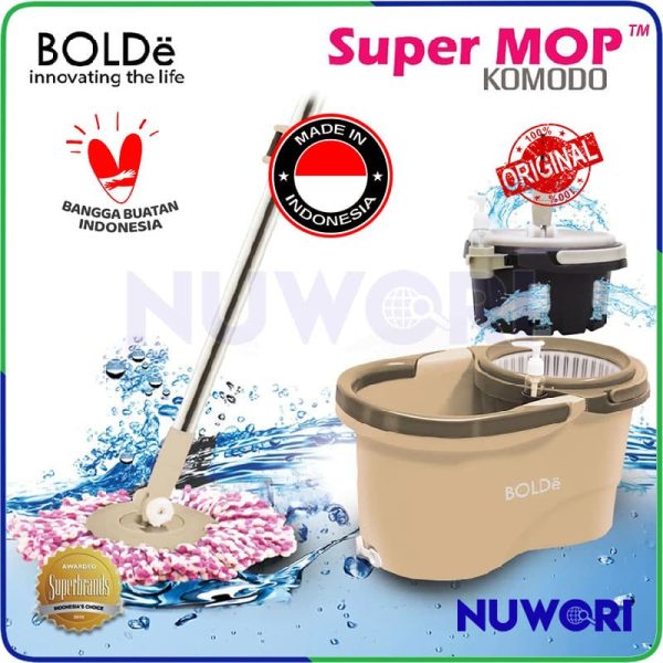 nuwori_komodo_beige_0520_1 BOLDe Super MOP KOMODO Alat Pel Lantai